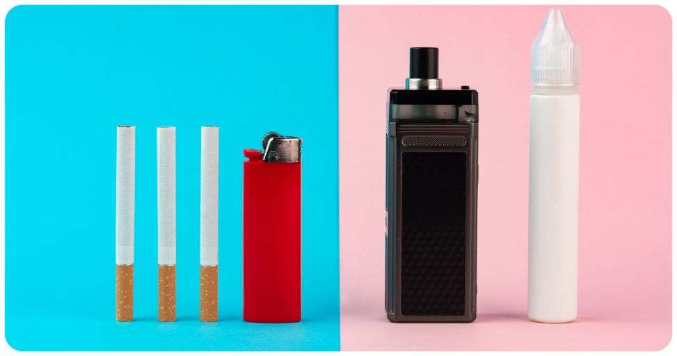 vapoter et fumer